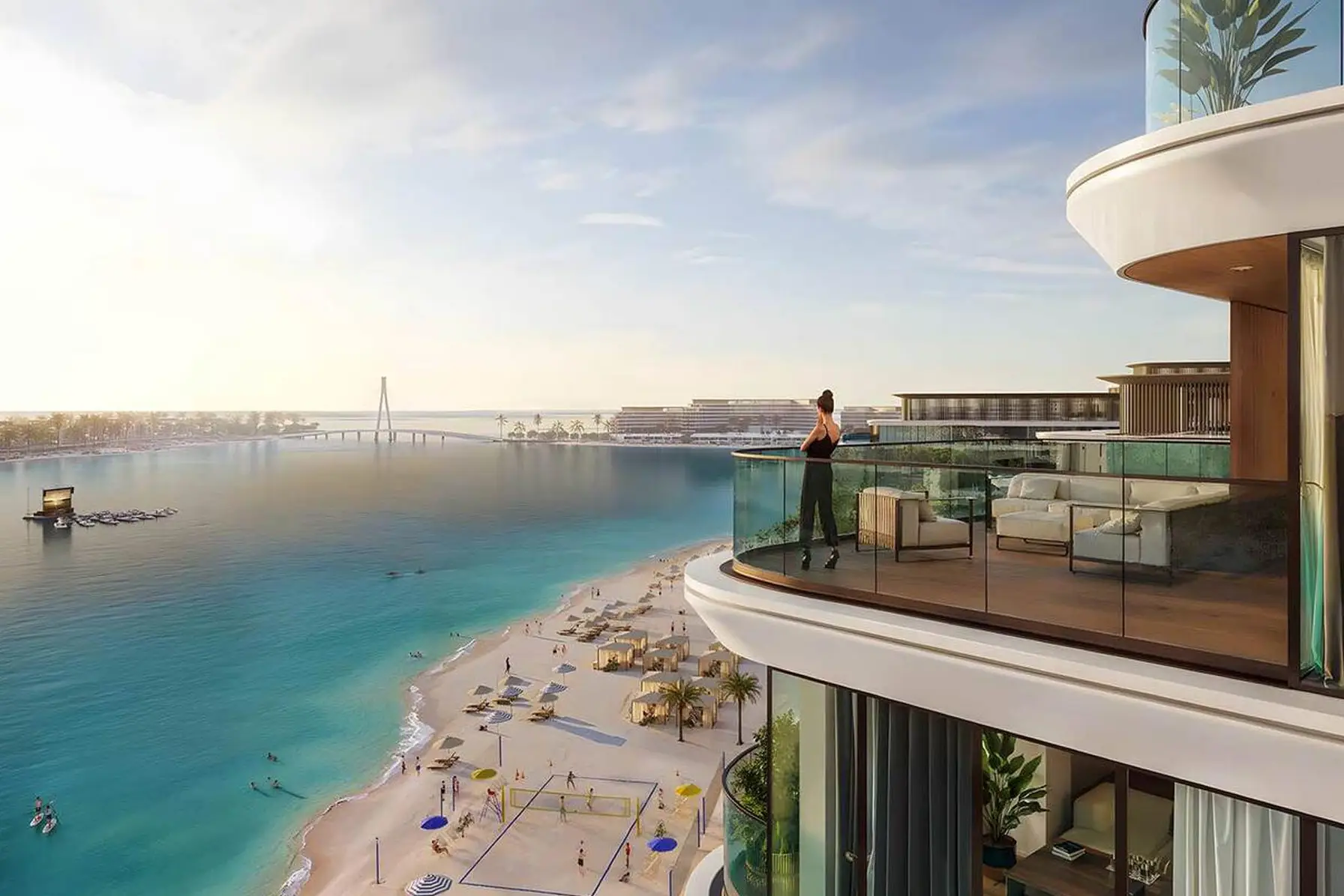 Coraline Beach Residences at Siniya Island, developed by Sobha Group