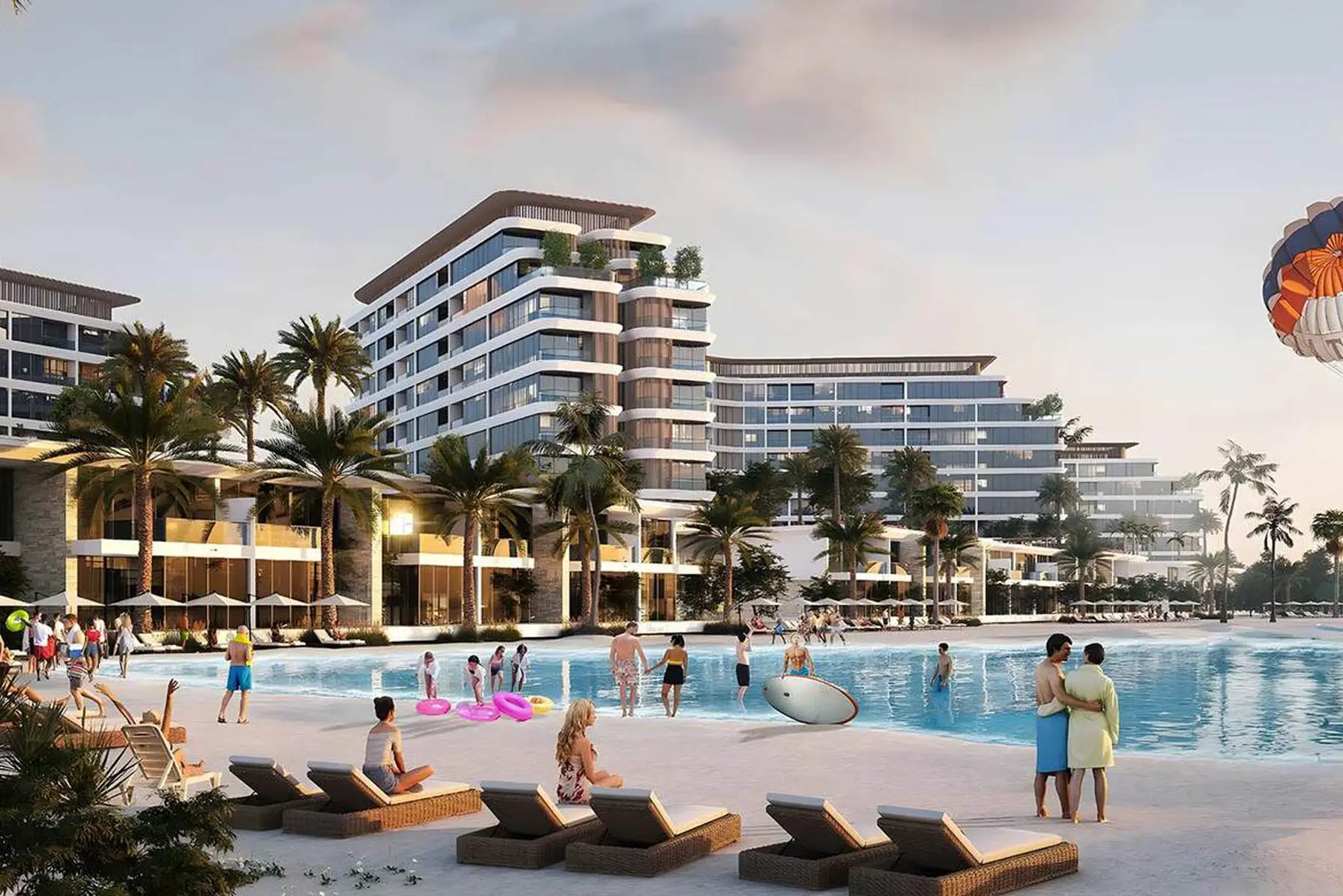 Coraline Beach Residences at Siniya Island, developed by Sobha Group