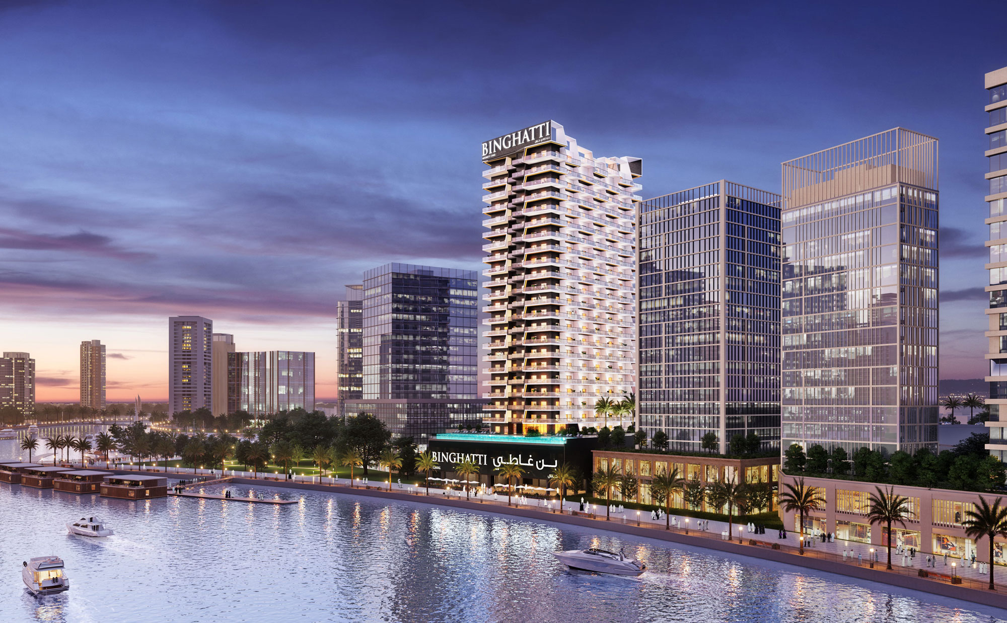 Binghatti Canal, a recently unveiled residential venture by Binghatti Developers