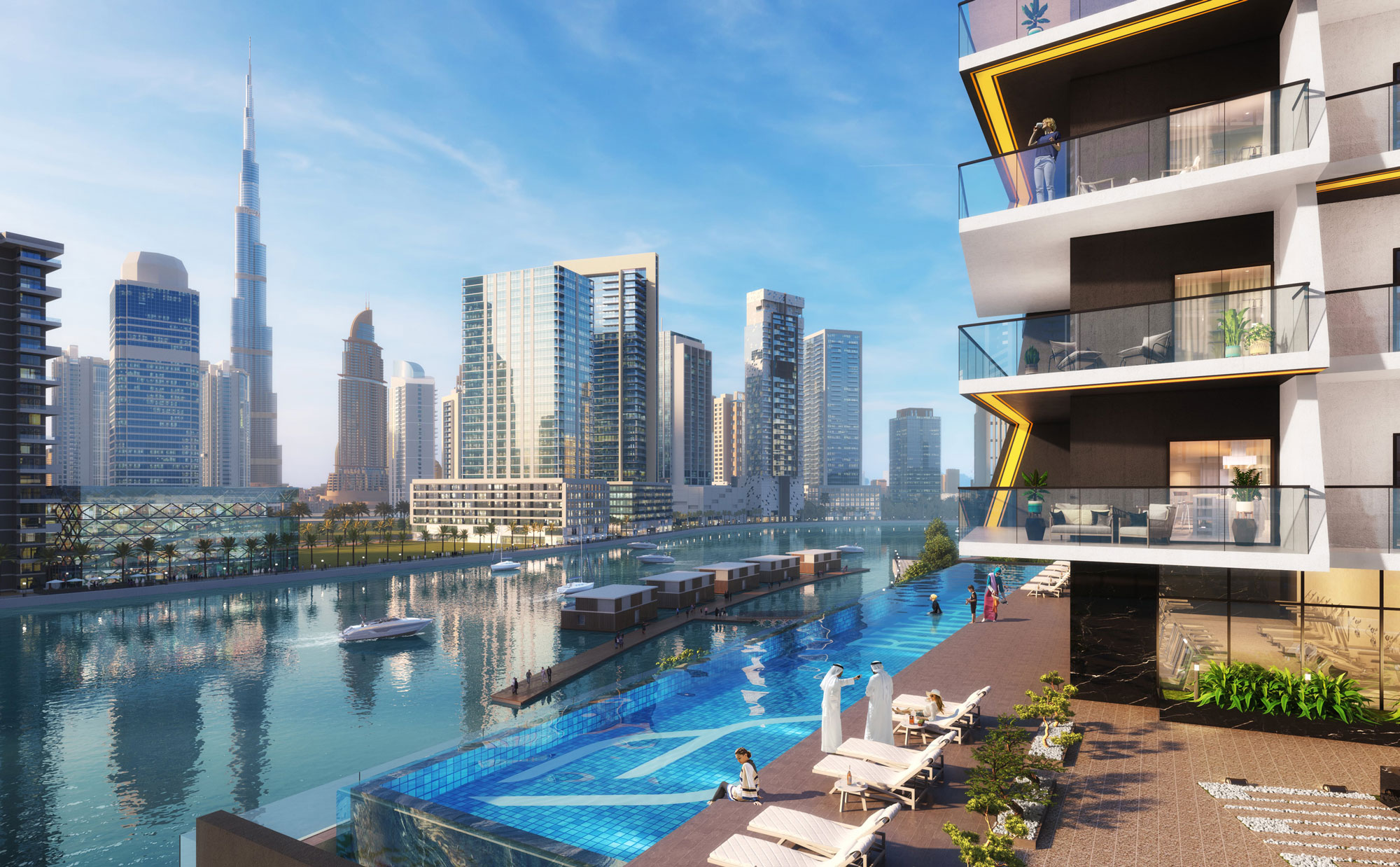 Binghatti Canal, a recently unveiled residential venture by Binghatti Developers