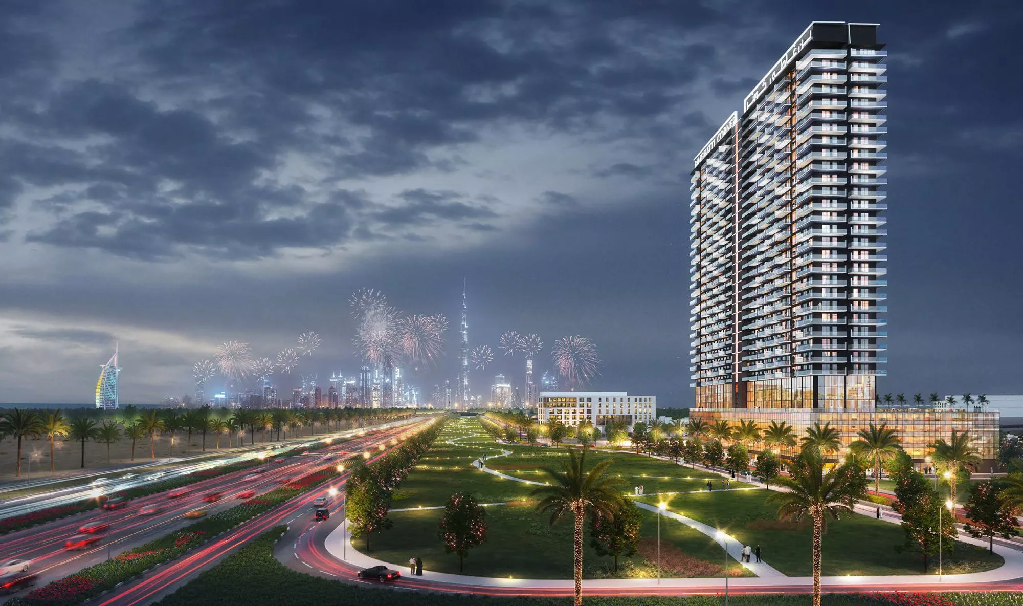 Binghatti Corner Apartments in Dubai