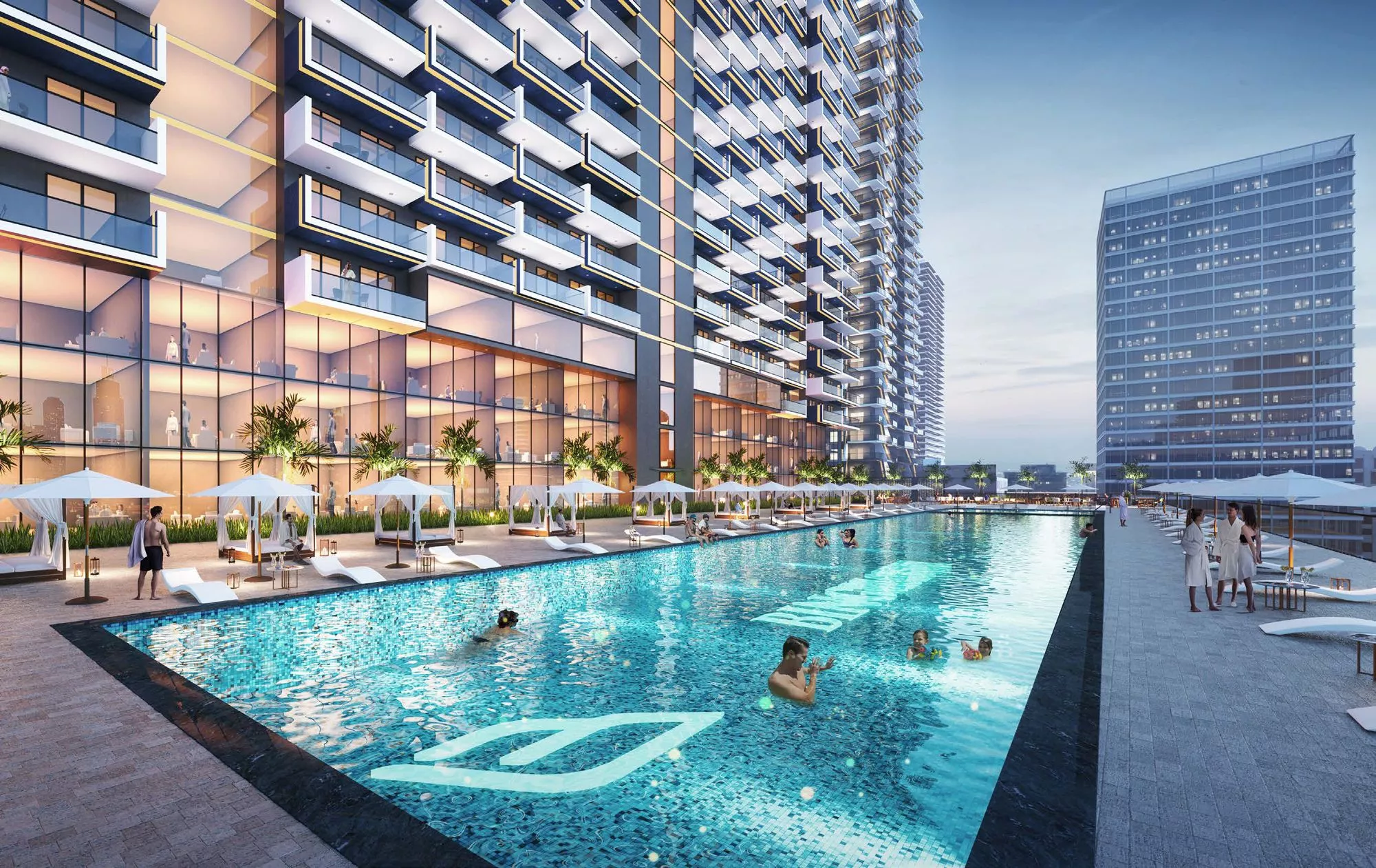 Binghatti Corner Apartments in Dubai