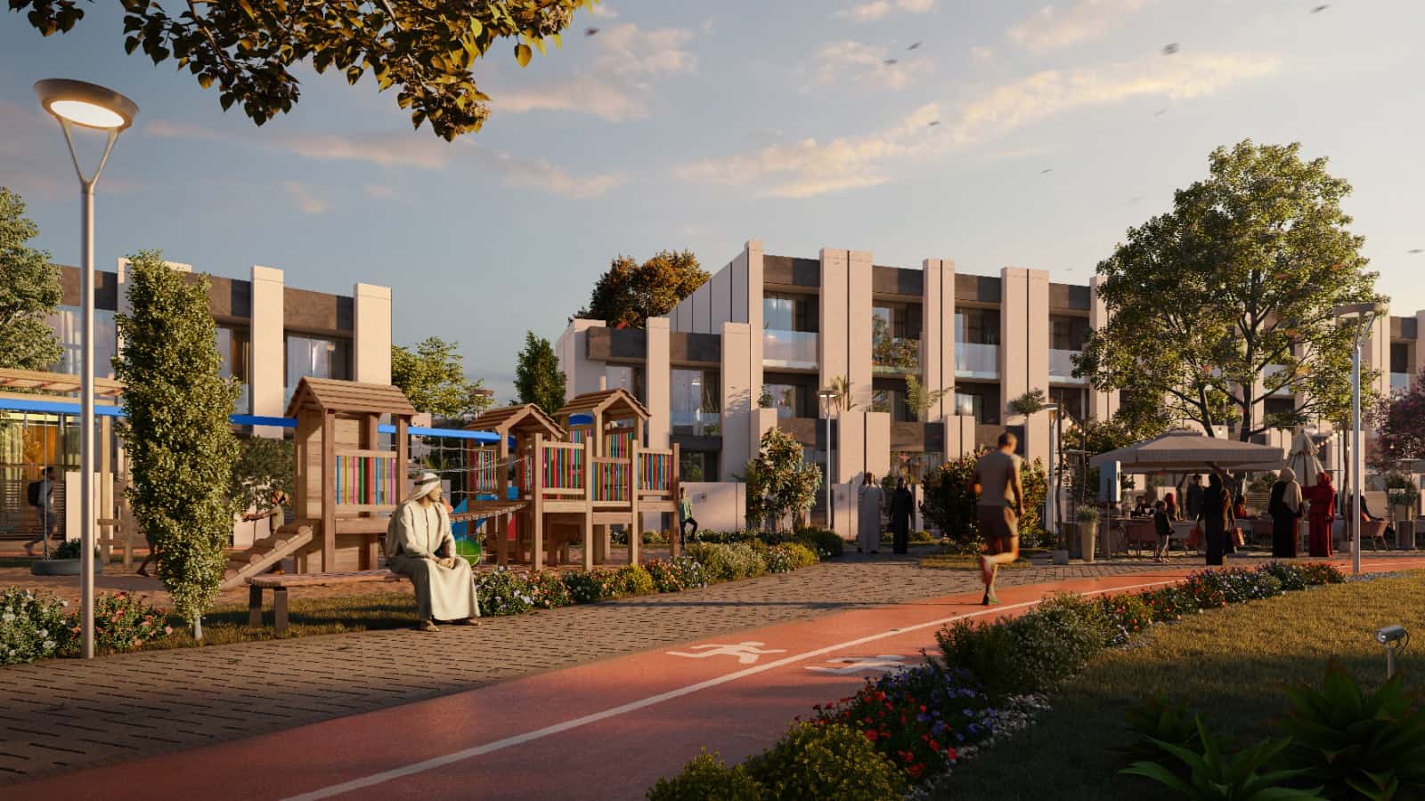 Reportage Village phase A at Dubailand