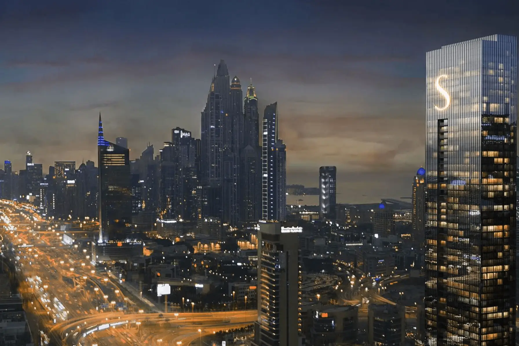 S Tower at Dubai Media City