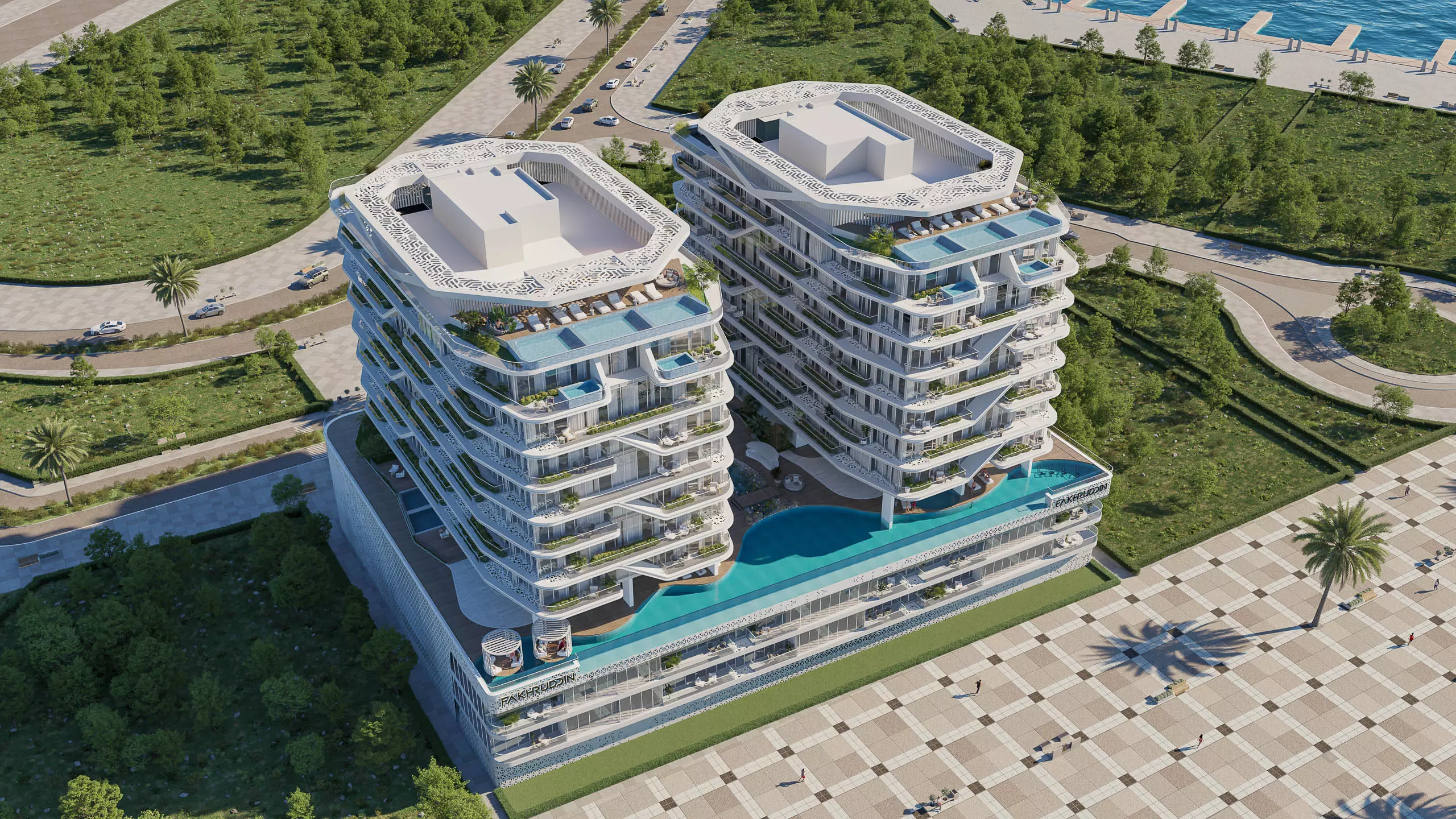 Hatimi Residences by Fakhruddin Properties in the Dubai