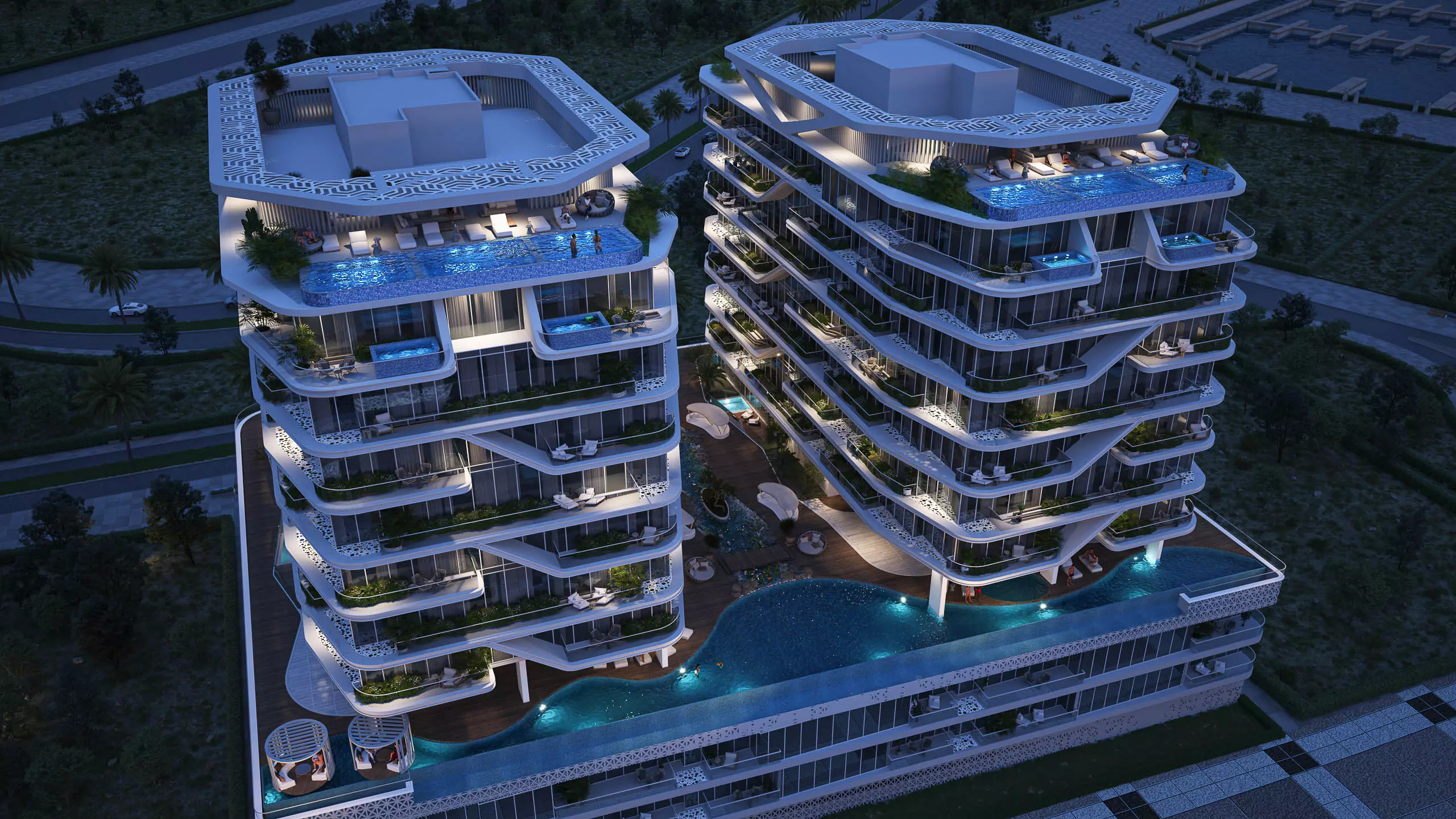Hatimi Residences by Fakhruddin Properties in the Dubai