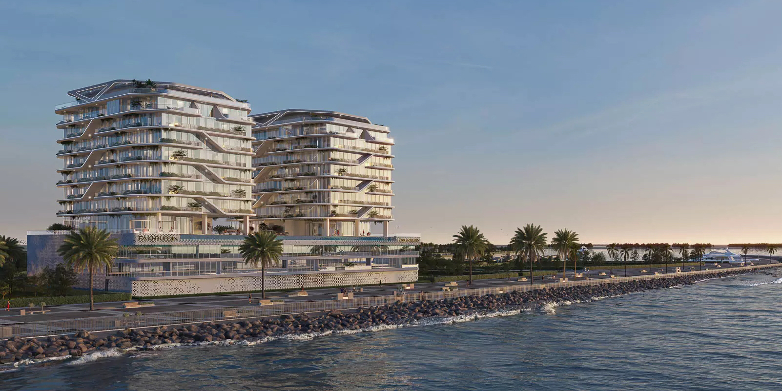 Hatimi Residences by Fakhruddin Properties in the Dubai