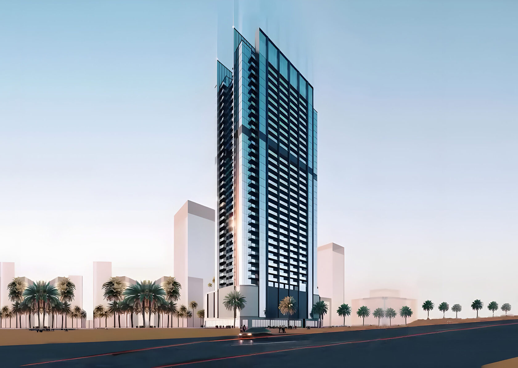 Jade Tower by Tiger Properties, nestled in Majan, Dubailand
