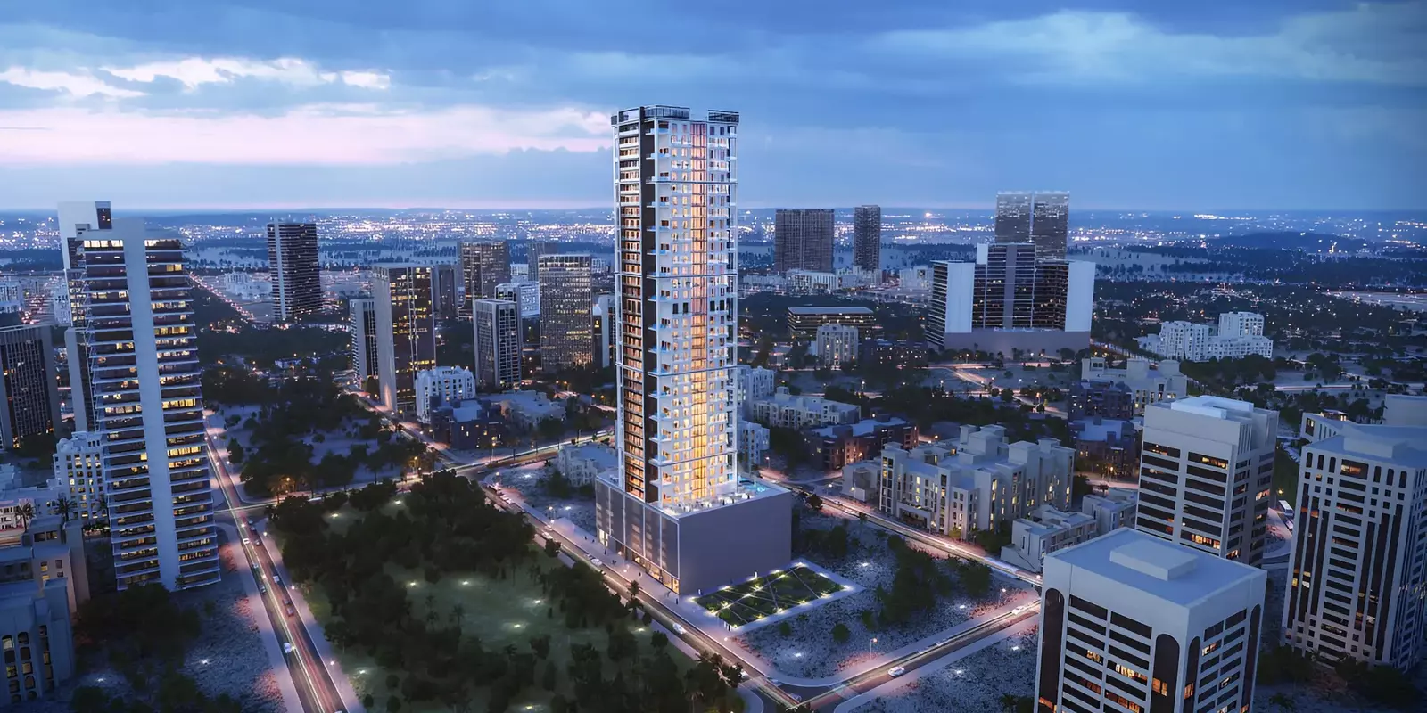 Binghatti Gardenia at JVC (Jumeirah Village Circle) by Binghatti Developers