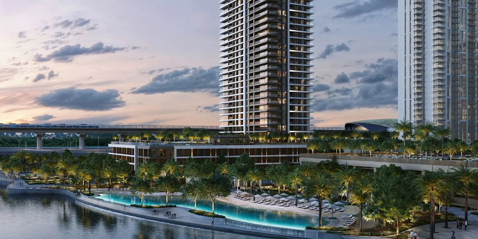 Emaar Palace Residences Creek Blue