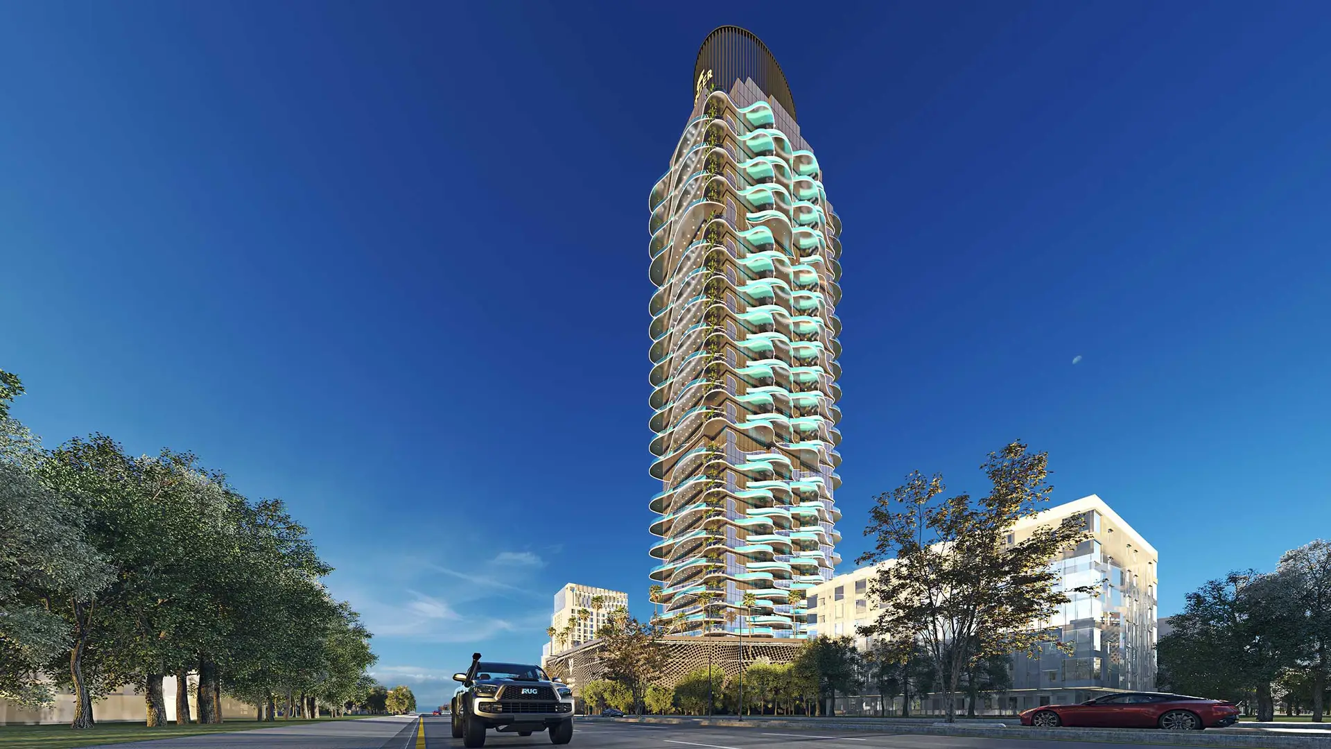 Volga Tower at Jumeirah Village Triangle (JVT) by Tiger Properties