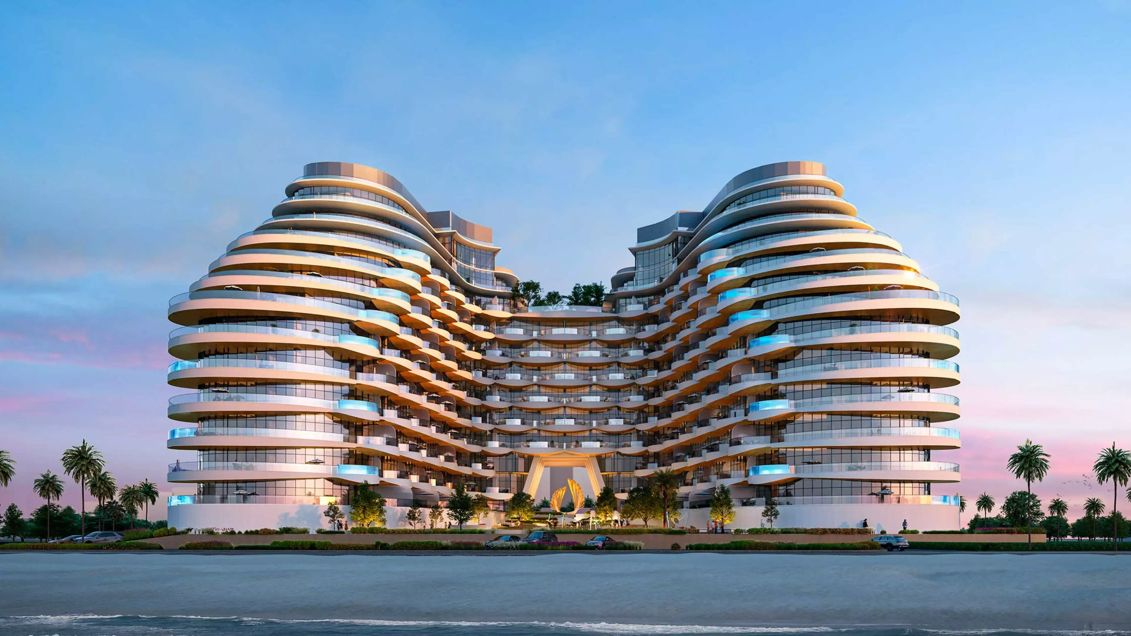 Aqua Arc at Al Marjan Island by BnW Developments