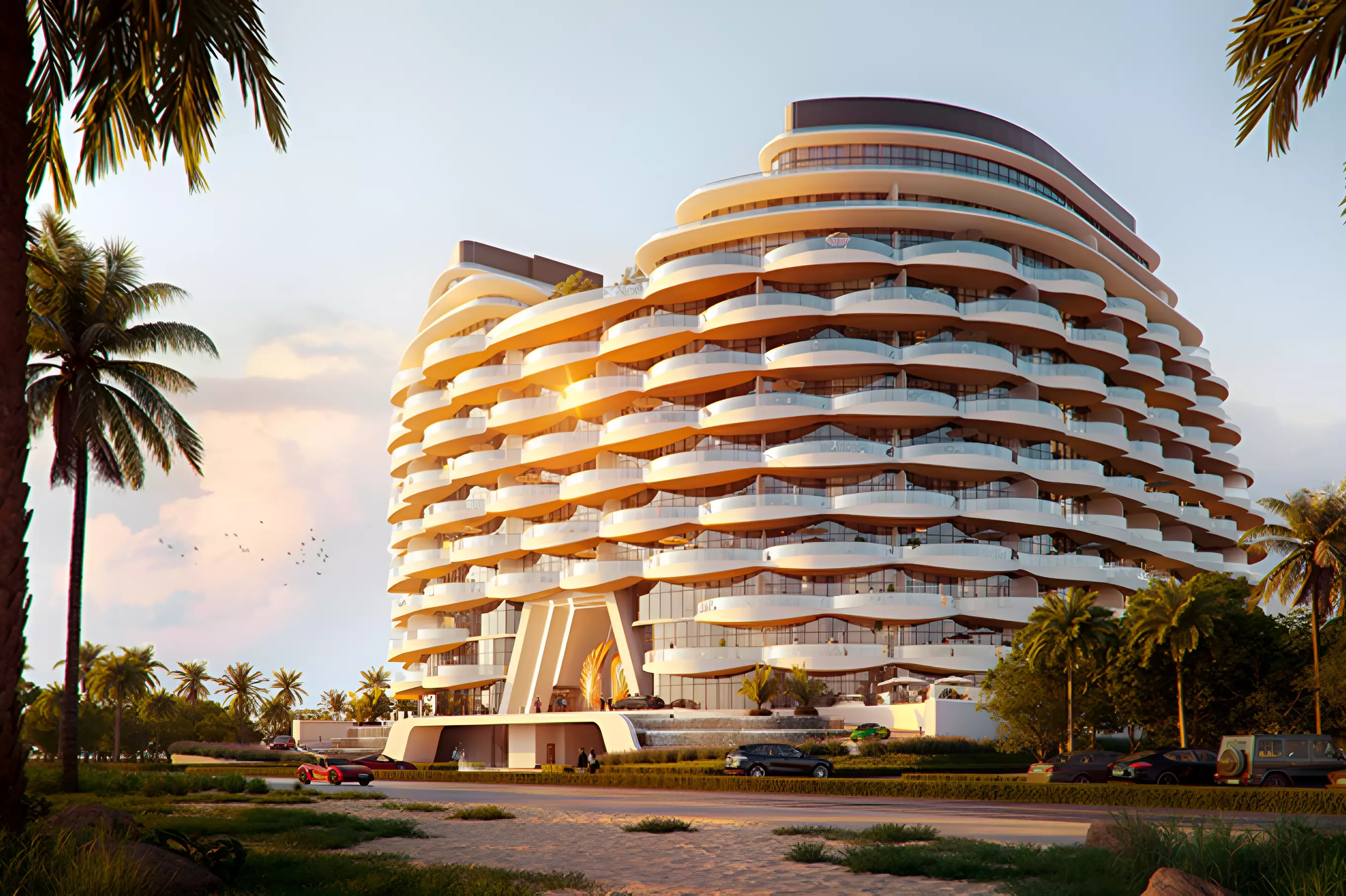 Aqua Arc at Al Marjan Island by BnW Developments