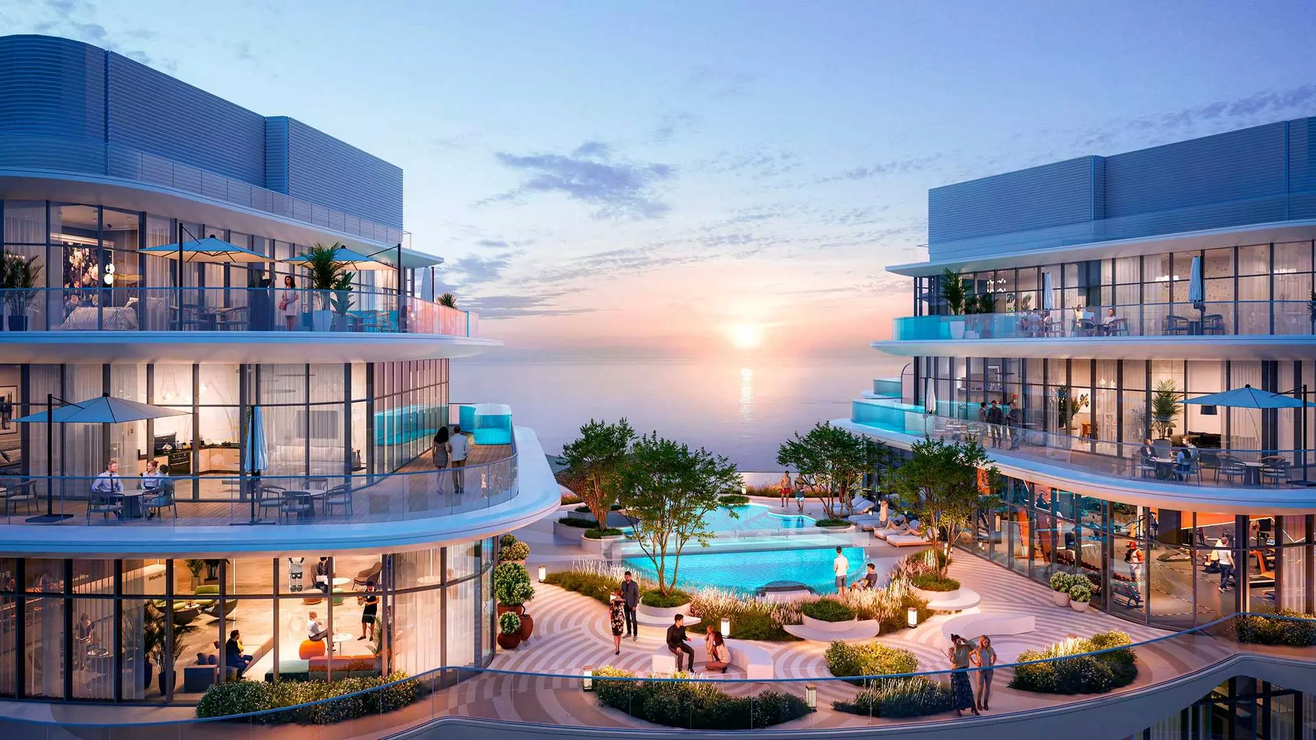 Aqua Arc at Al Marjan Island by BnW Developments