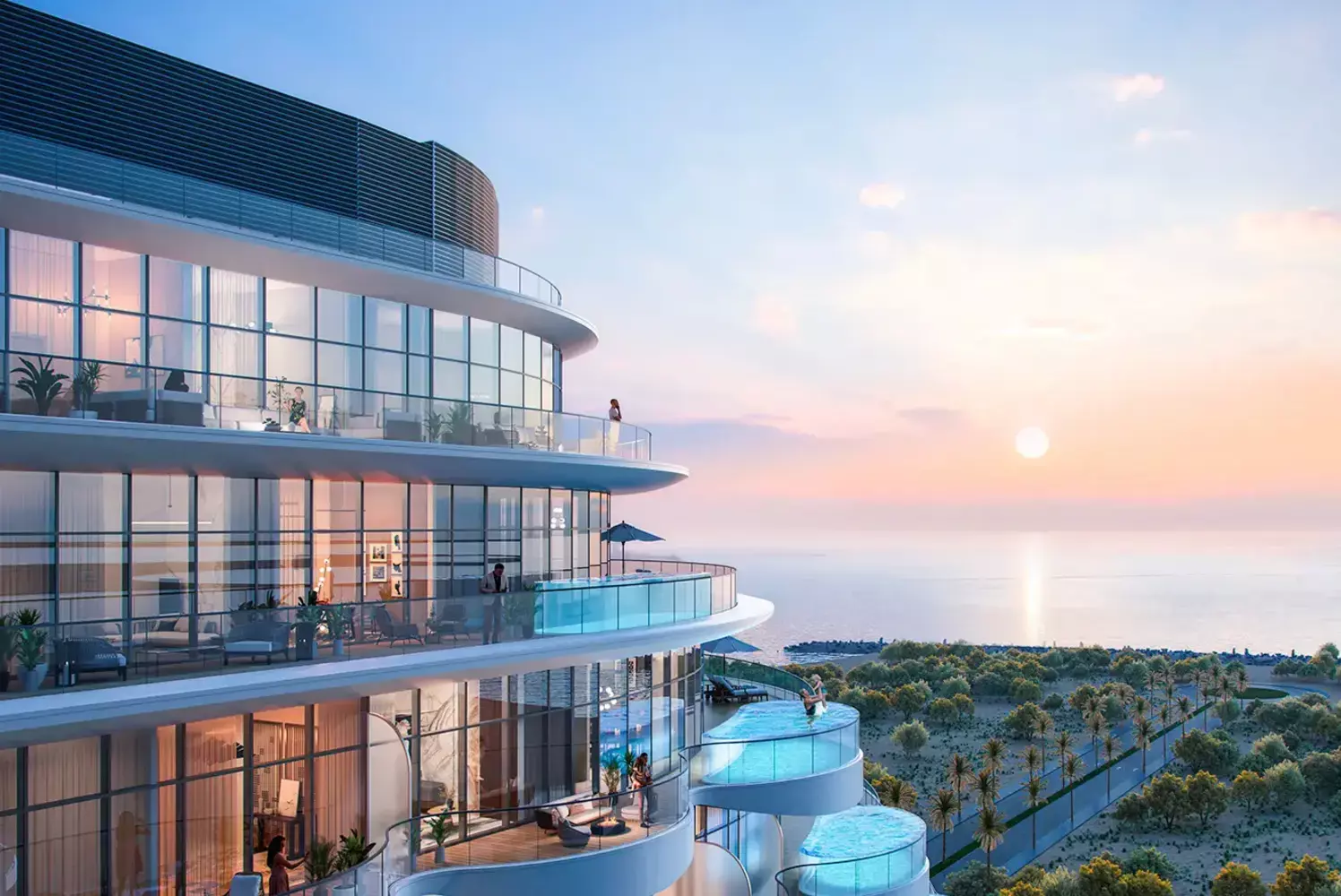 Aqua Arc at Al Marjan Island by BnW Developments