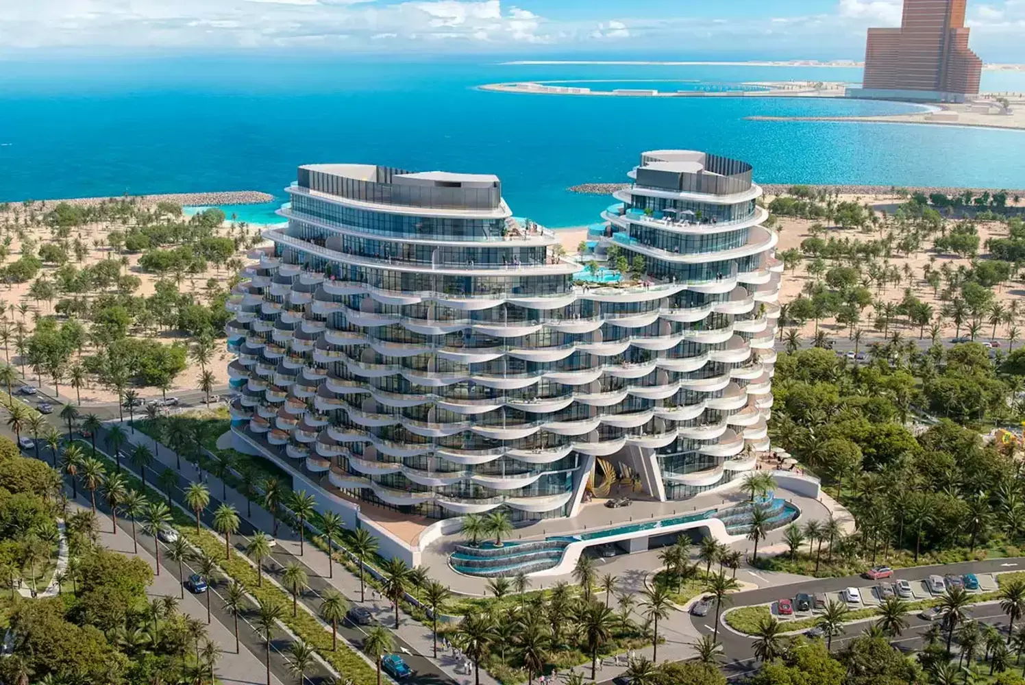 Aqua Arc at Al Marjan Island by BnW Developments