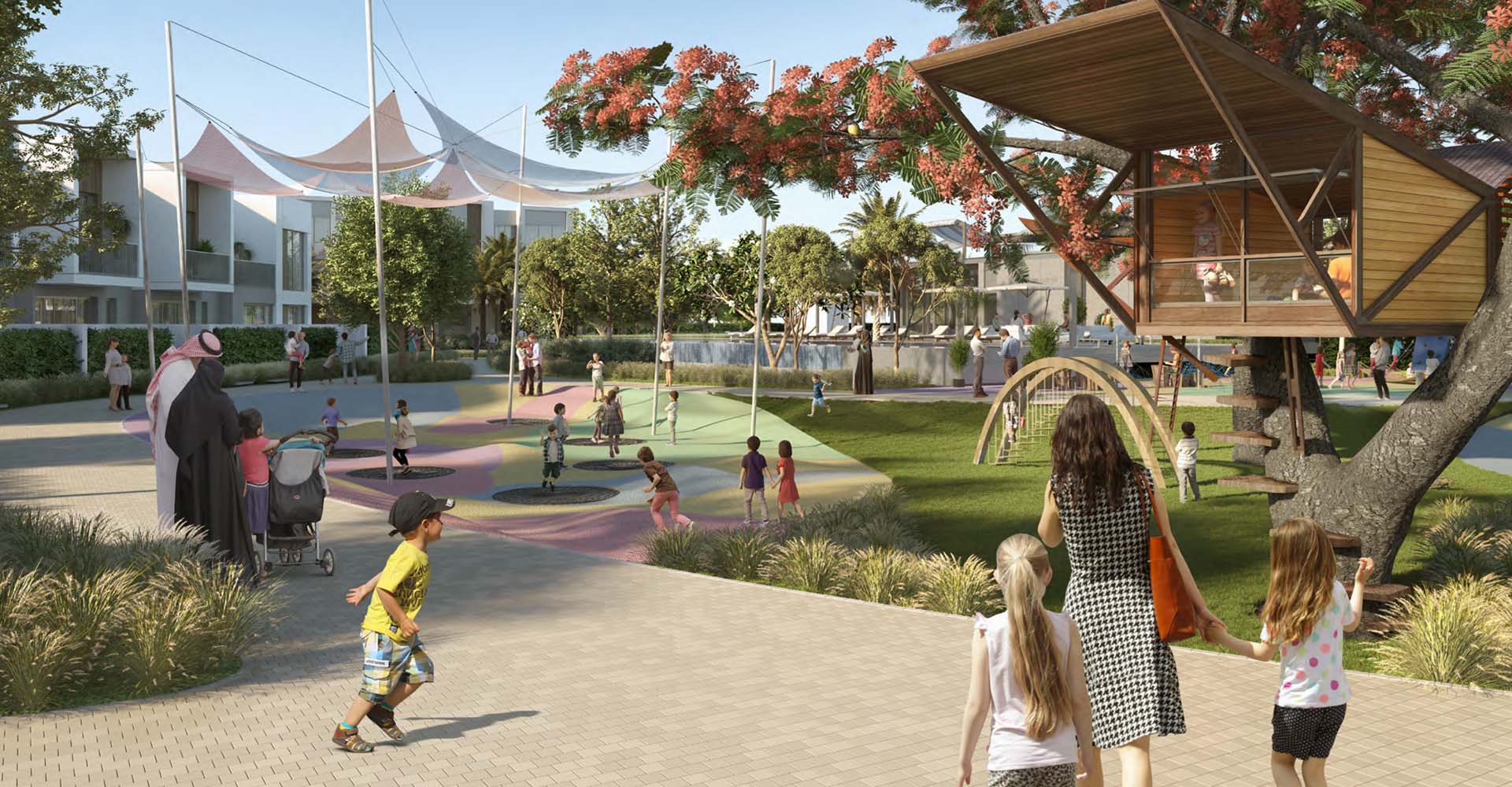 Emaar Properties presents Sun Townhouses in Arabian Ranches 3