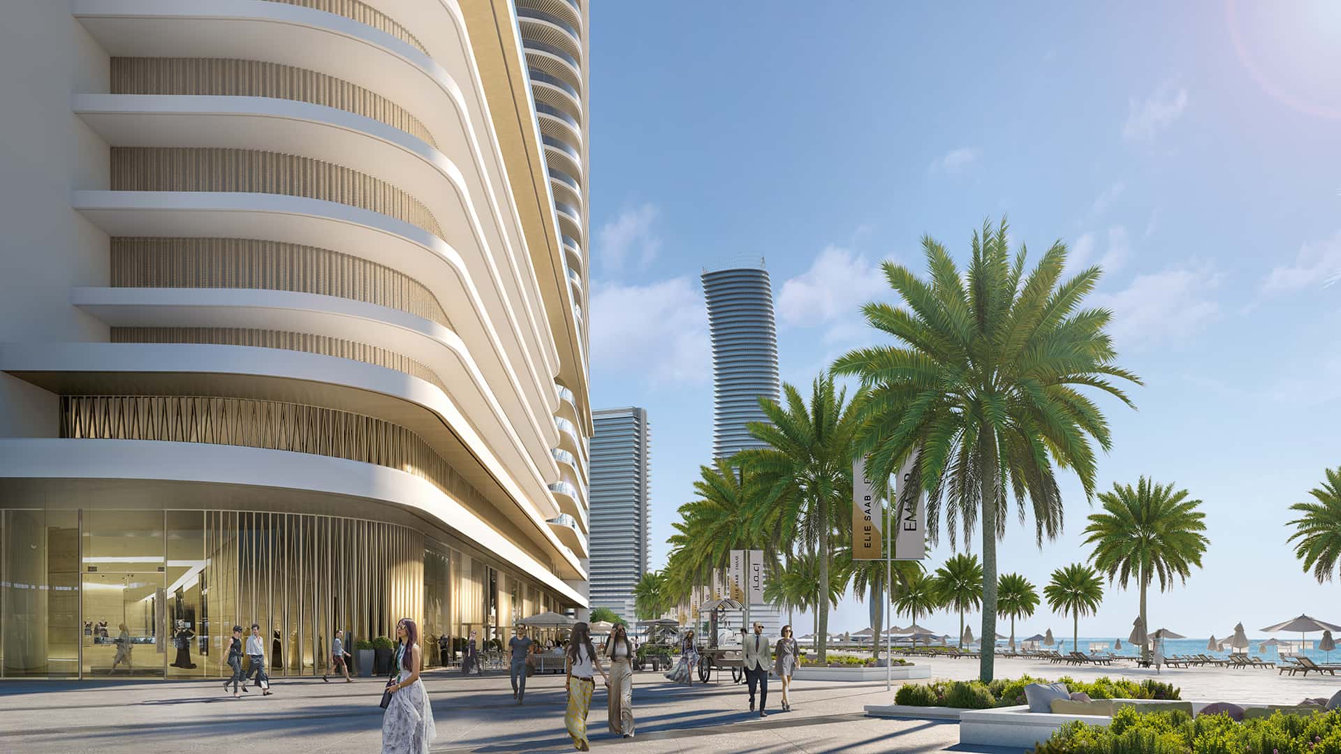 Grand Bleu Tower at Emaar Beachfront