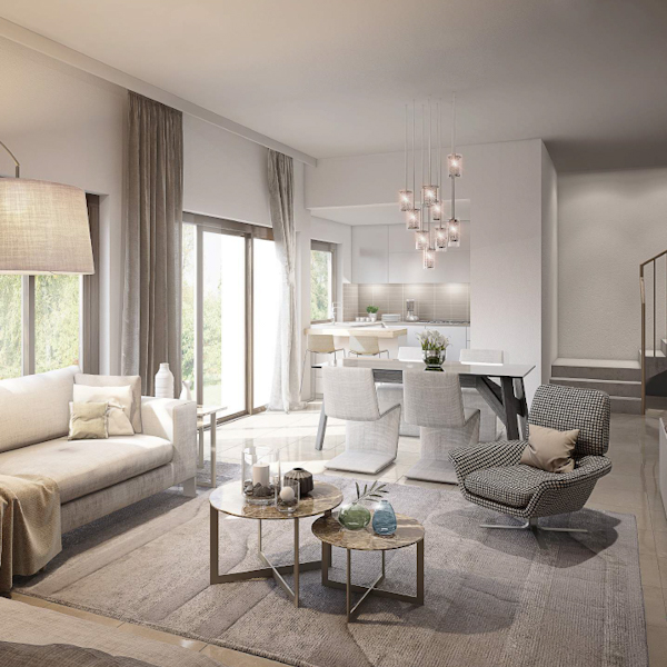 Safi Townhouses in Town Square Dubai