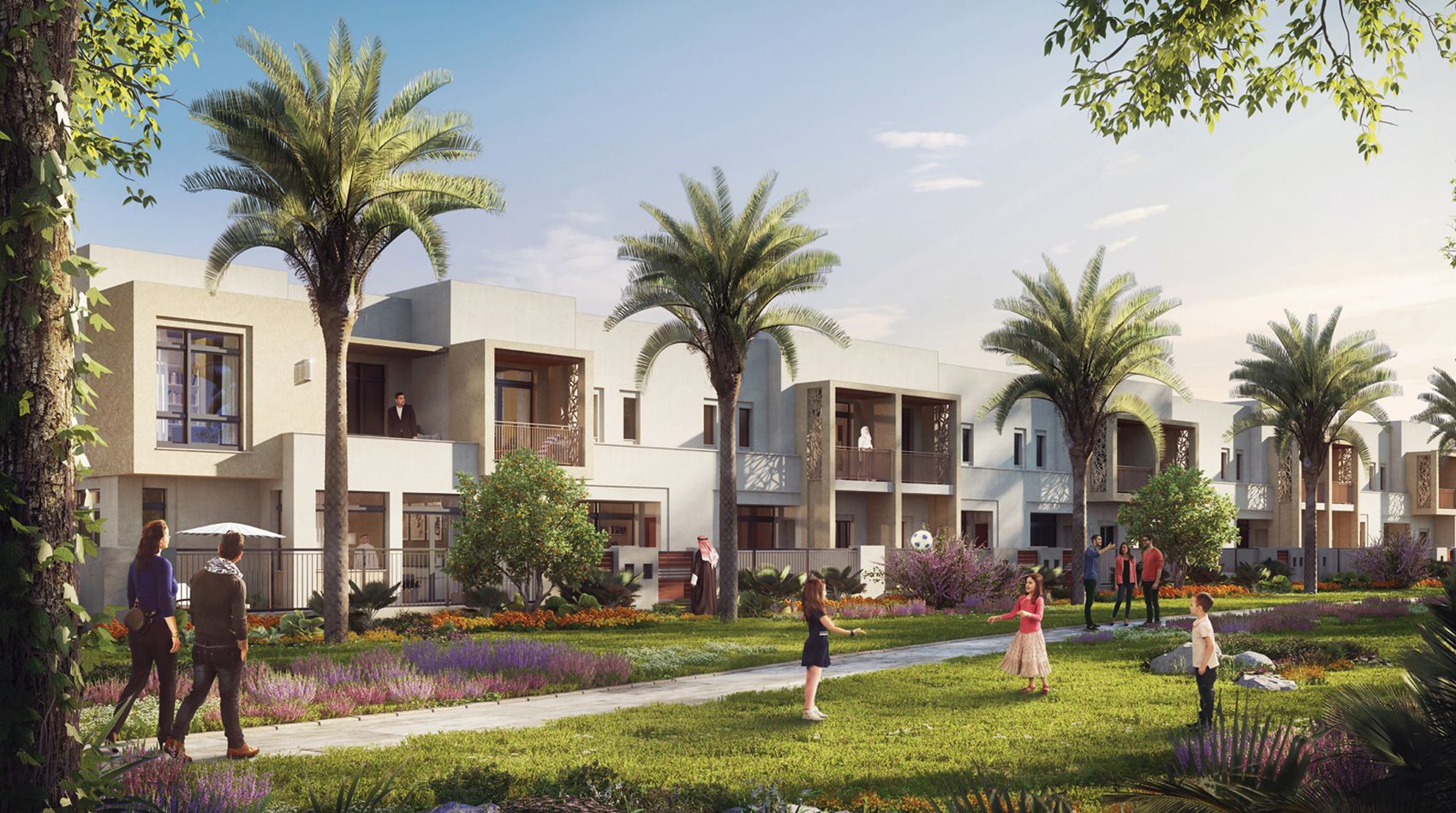 Hayat Townhouses in Town Square