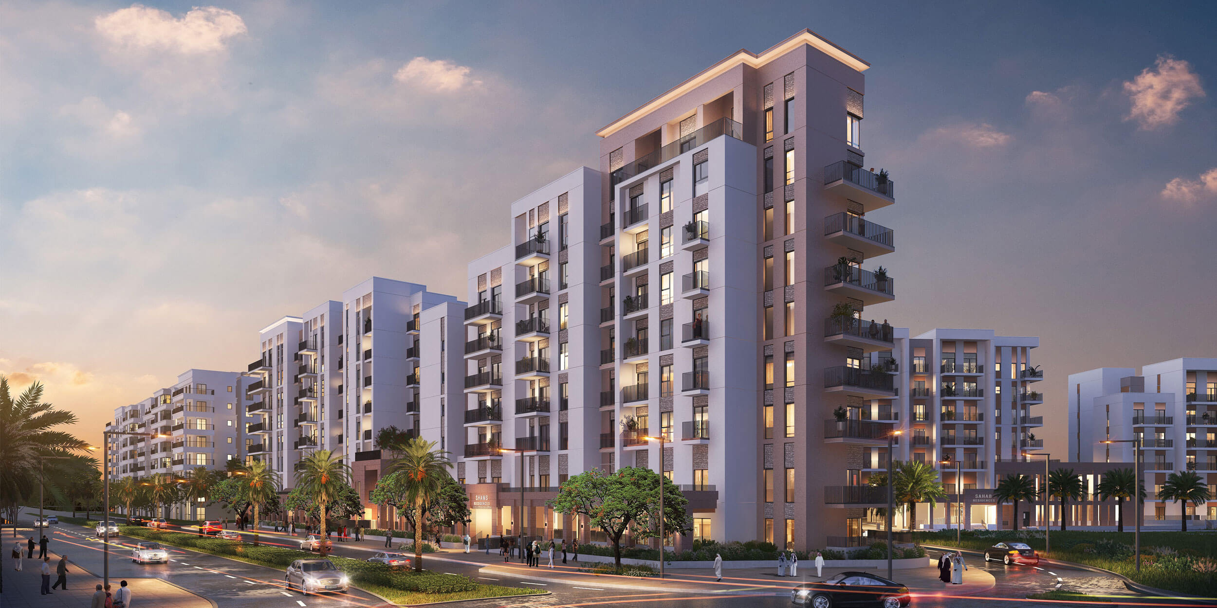 Shams Residences on Maryam Island