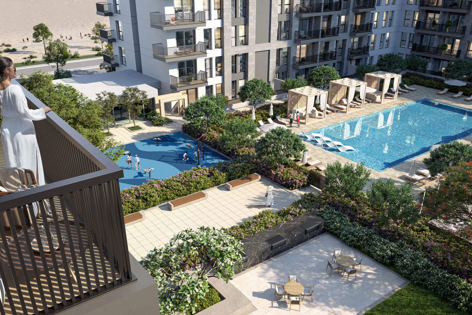 Cyan Beach Residence, developed by Eagle Hills