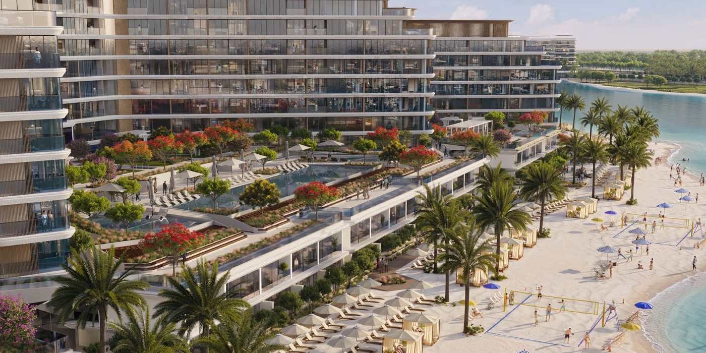 Aquamarine Beach Residences Tower A at Siniya Island by Sobha Group