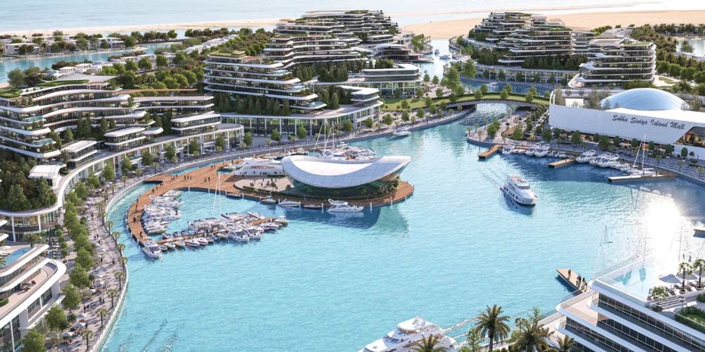 Aquamarine Beach Residences Tower A at Siniya Island by Sobha Group
