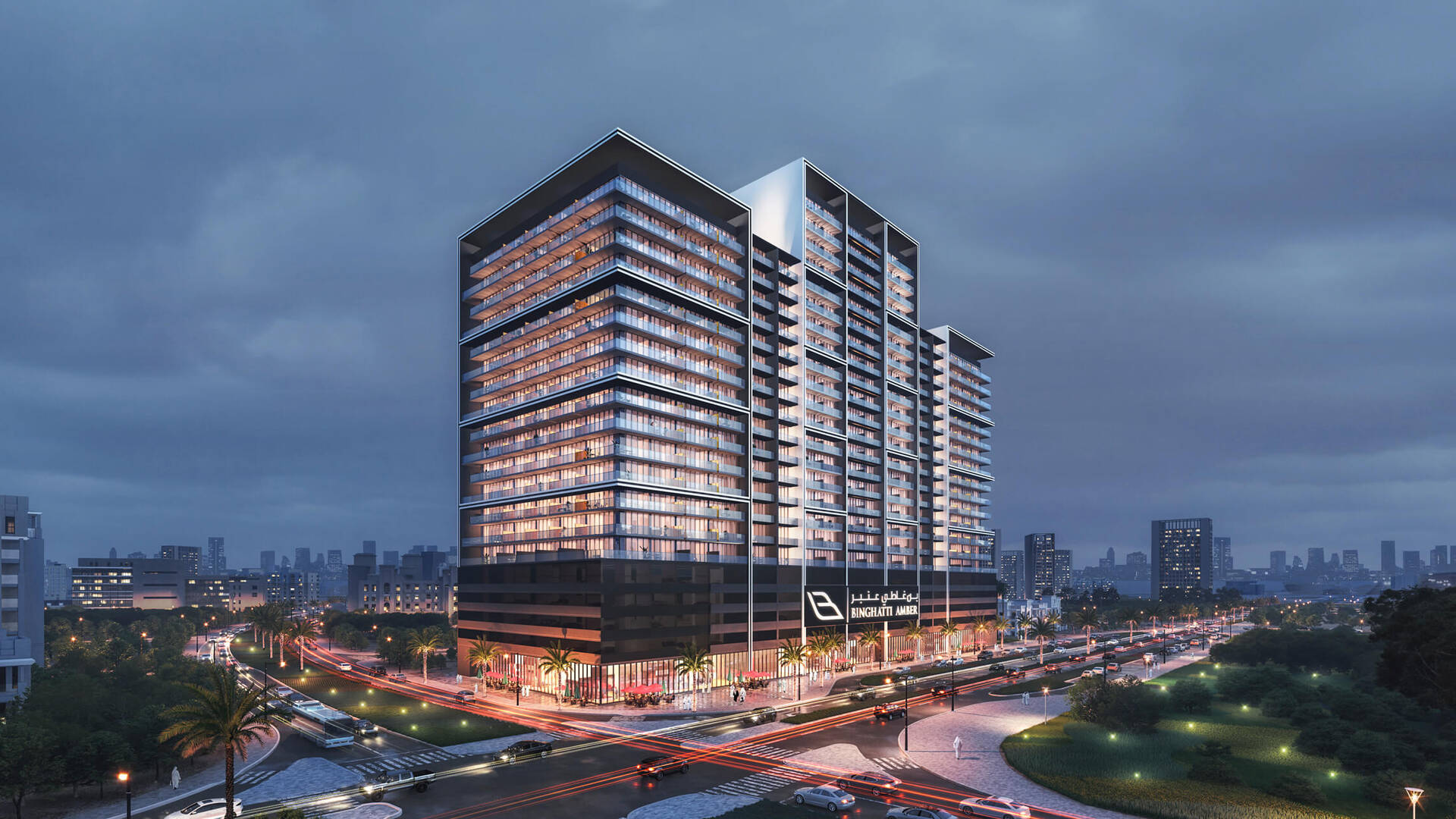 Binghatti Amberhall in Jumeirah Village Circle