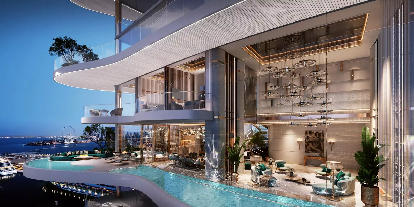 Damac BAY at Dubai Harbour, crafted by Damac Properties