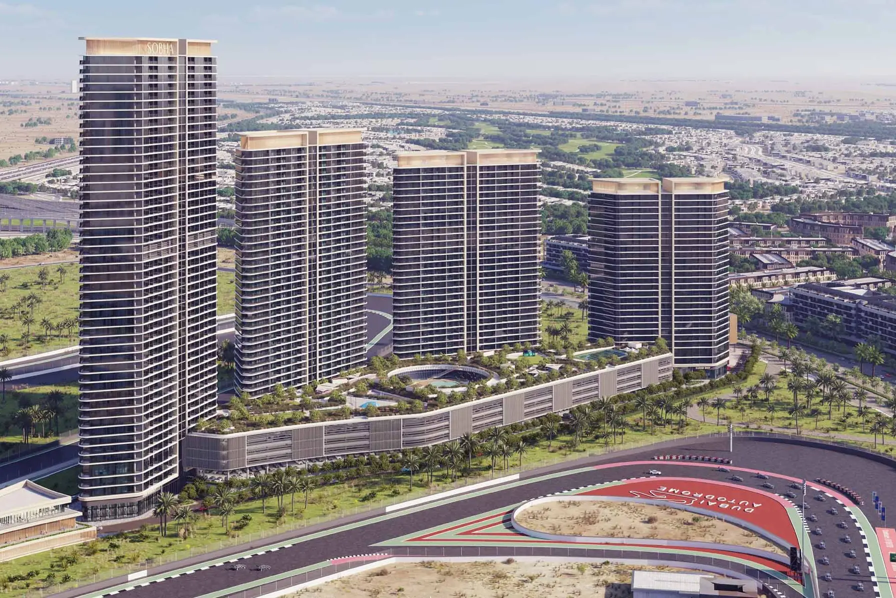 Sobha Solis at Motor City