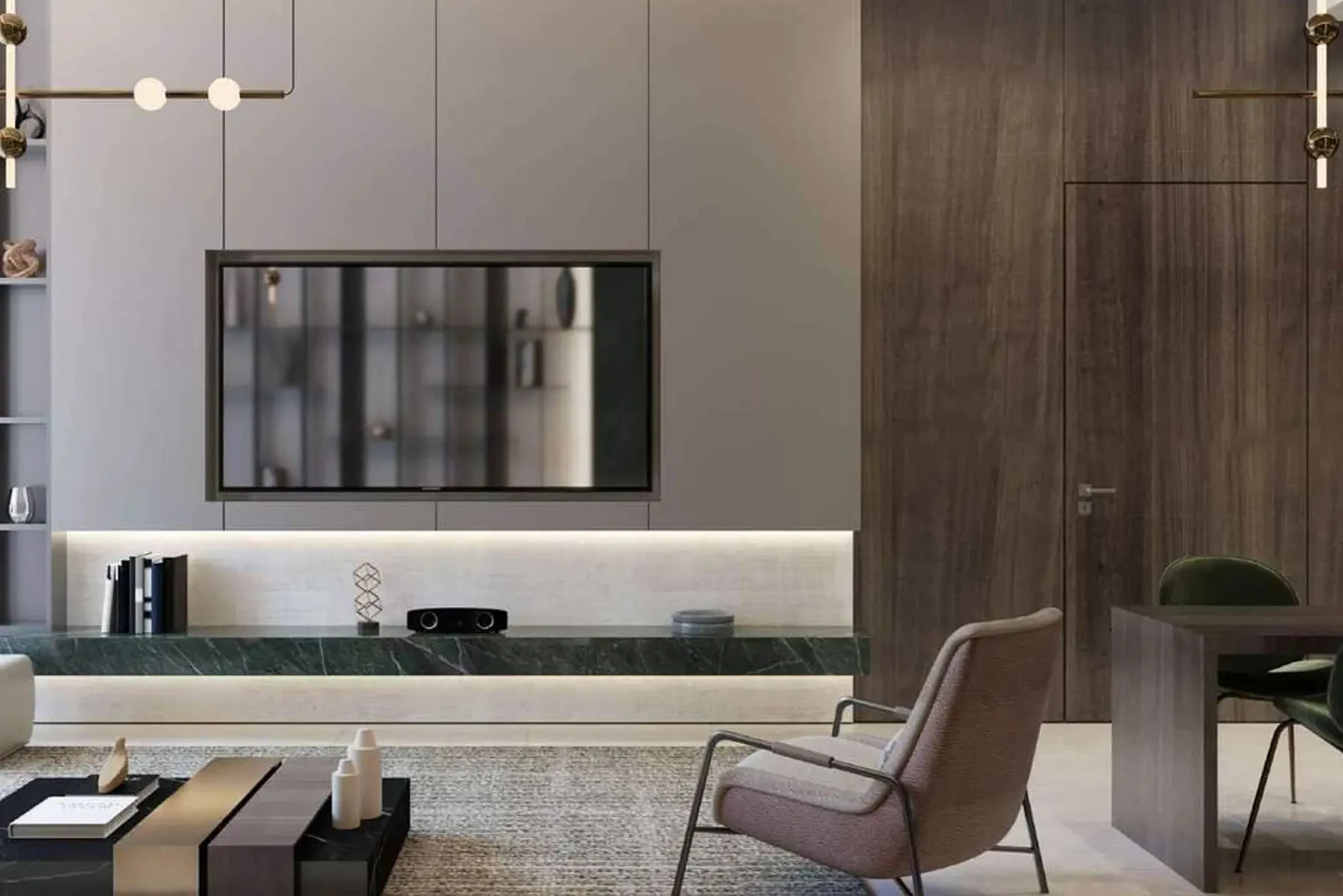Sophisticated 2-bedroom + pool apartment for sale in Samana Park Meadows