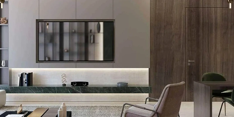 Modern 1-bedroom + pool apartment for sale in Samana Park Meadows