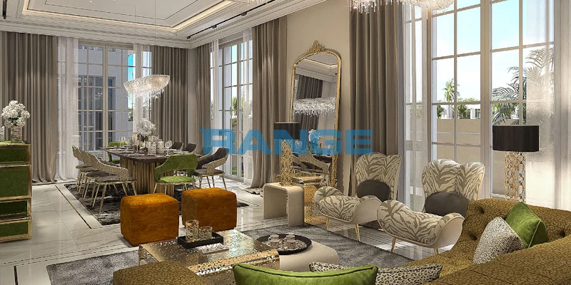 Spacious 6 BR Villa for sale in Cavalli Estates, Damac Hills, Dubai