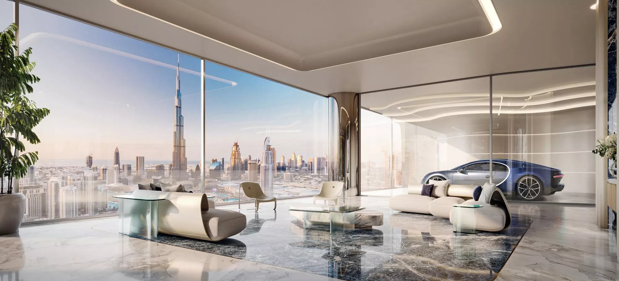 Luxurious 2 Bedroom Apartment for sale in Bugatti Residences