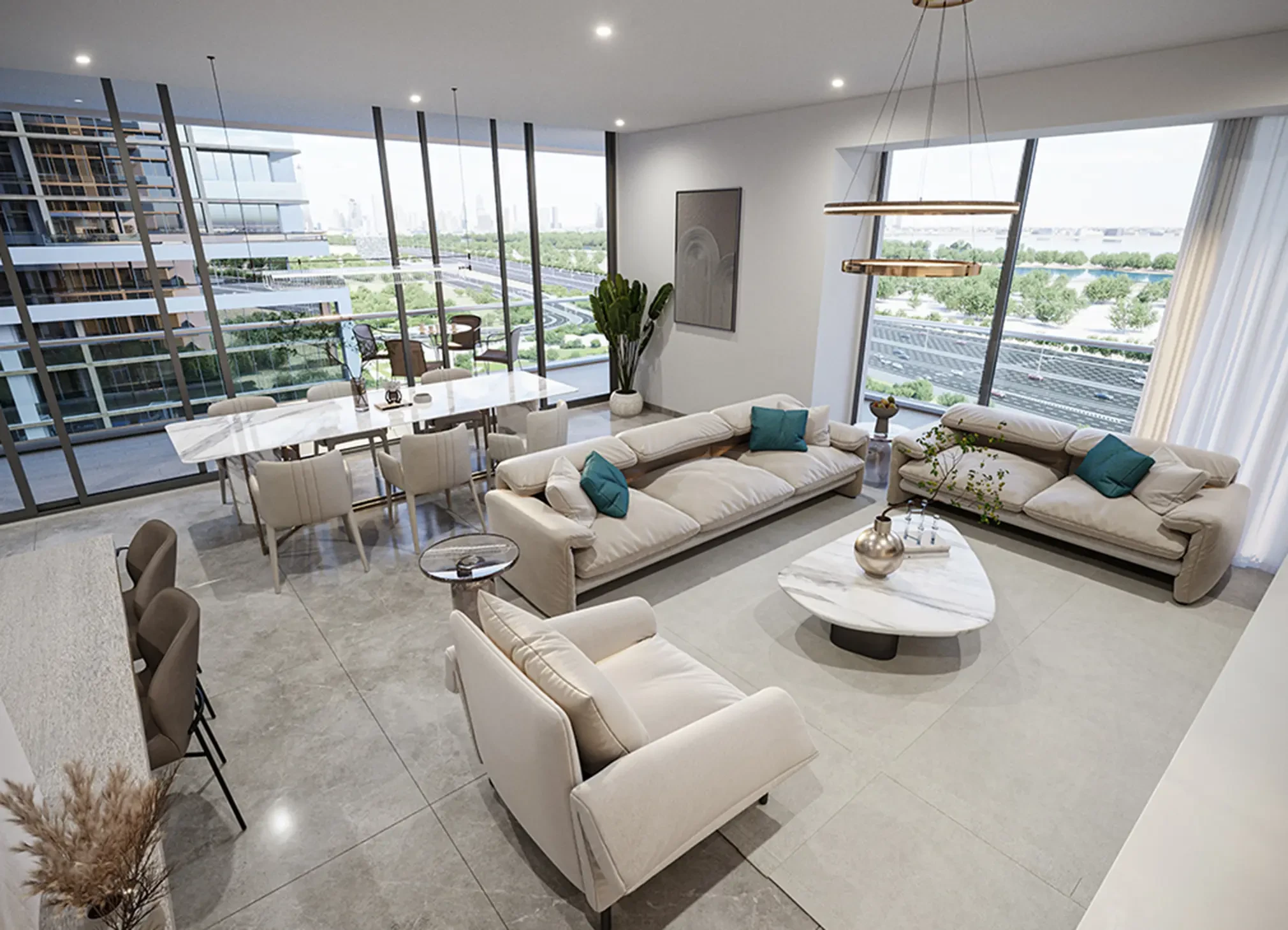 Sophisticated 3-bedroom apartment for sale in Sobha One
