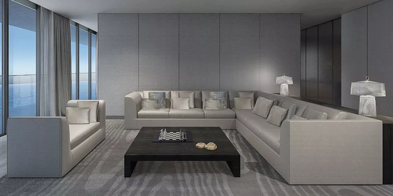 Modern 2-bedroom apartment for sale in Armani Beach Residences