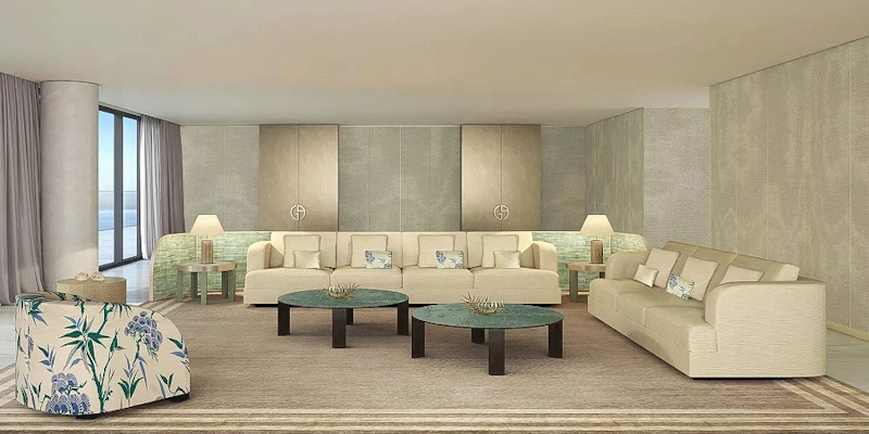 Modern 2-bedroom apartment for sale in Armani Beach Residences