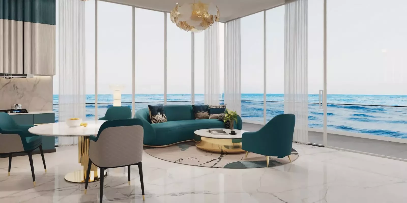 Elegant Studio apartment for sale in Oceanz