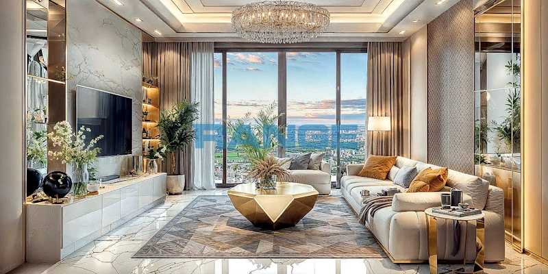 Luxurious 2 BR + pool apartment for sale in Diamondz