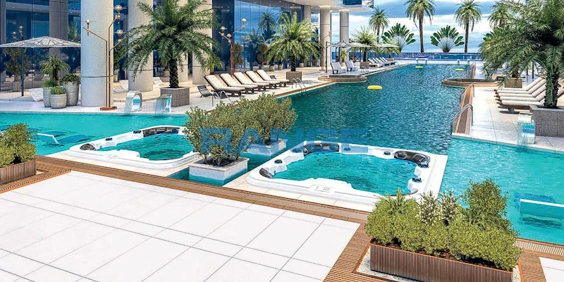 Luxurious 2 BR + pool apartment for sale in Diamondz
