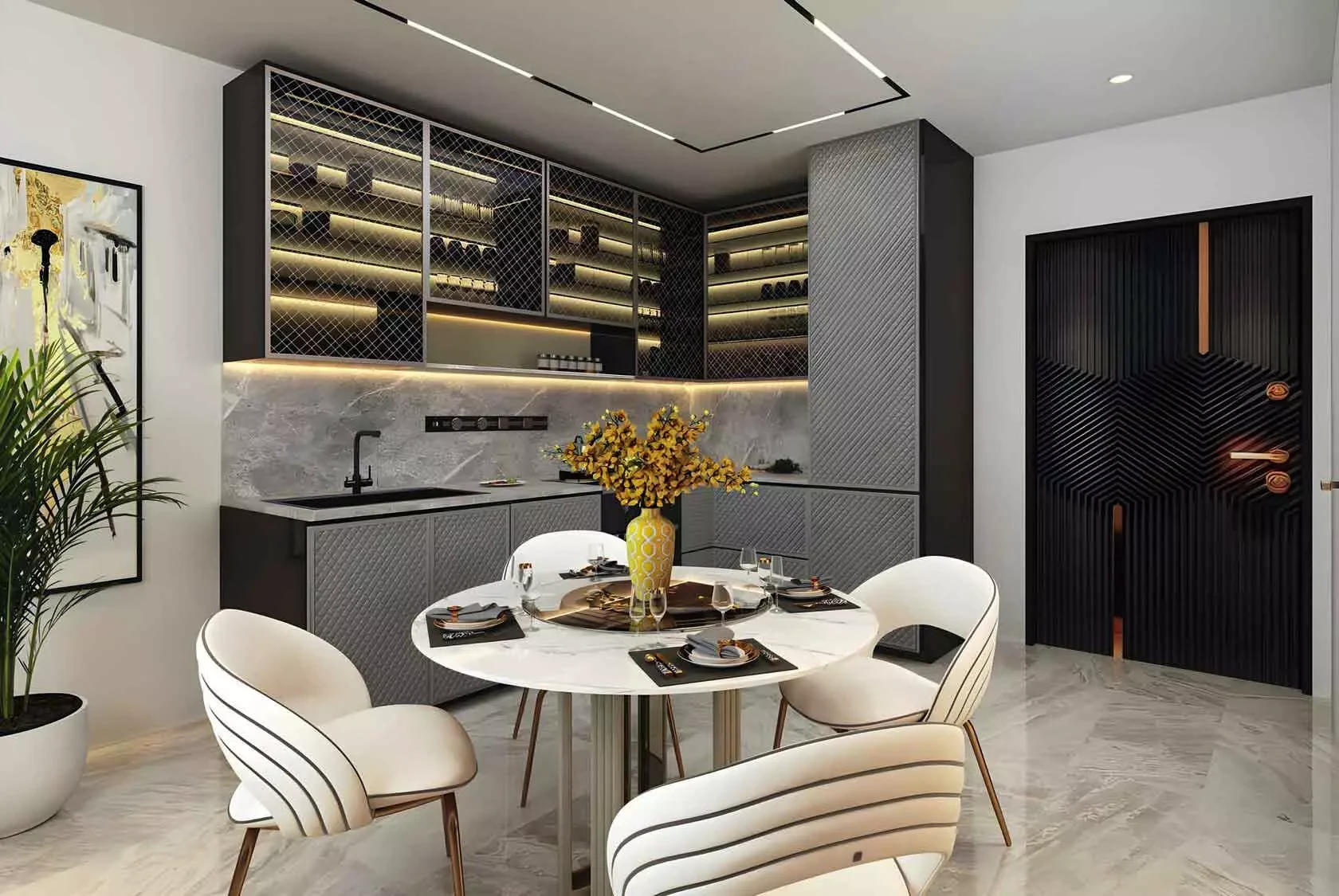 Spacious 1-bedroom + office apartment for sale in BAYZ 101