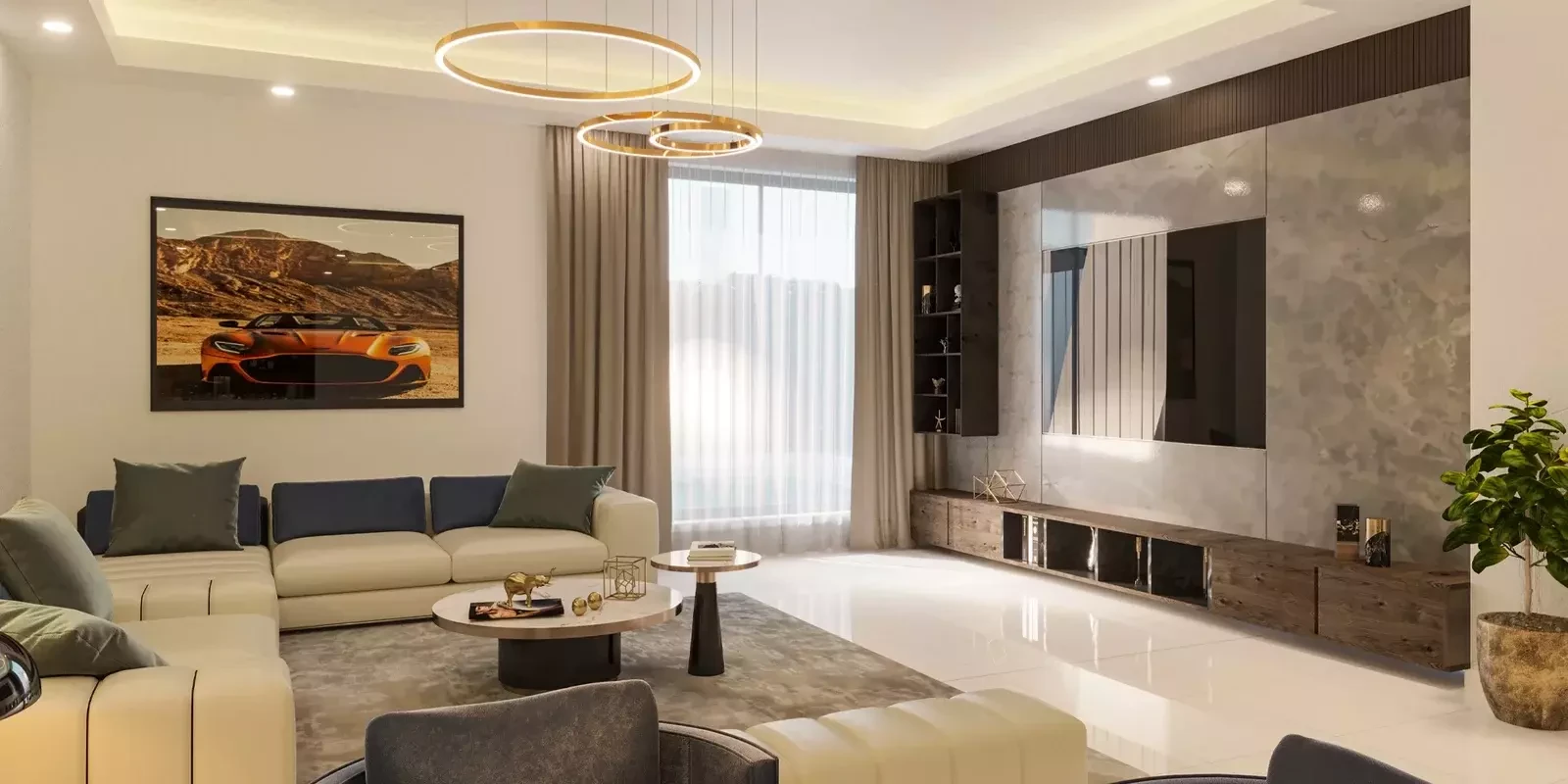 Ultra luxurious 5-bedroom + pool sky villa for sale in Danube Viewz 2