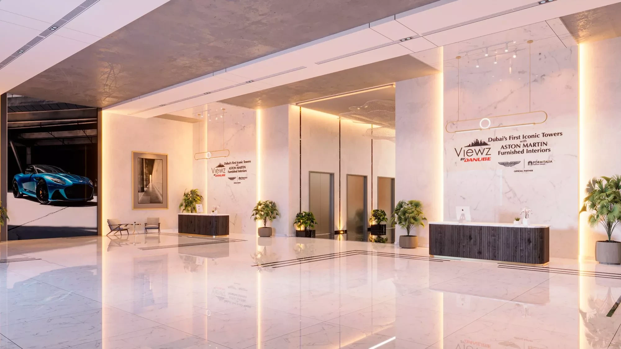 Lavish 4-bedroom + pool sky villa for sale in Danube Viewz
