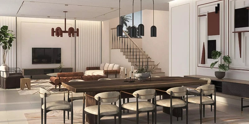 Brand new 5-bedroom townhouse for sale in Damac Mykonos