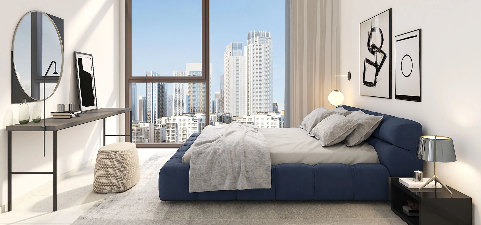 Modern 2-bedroom apartment for sale in Creek Palace