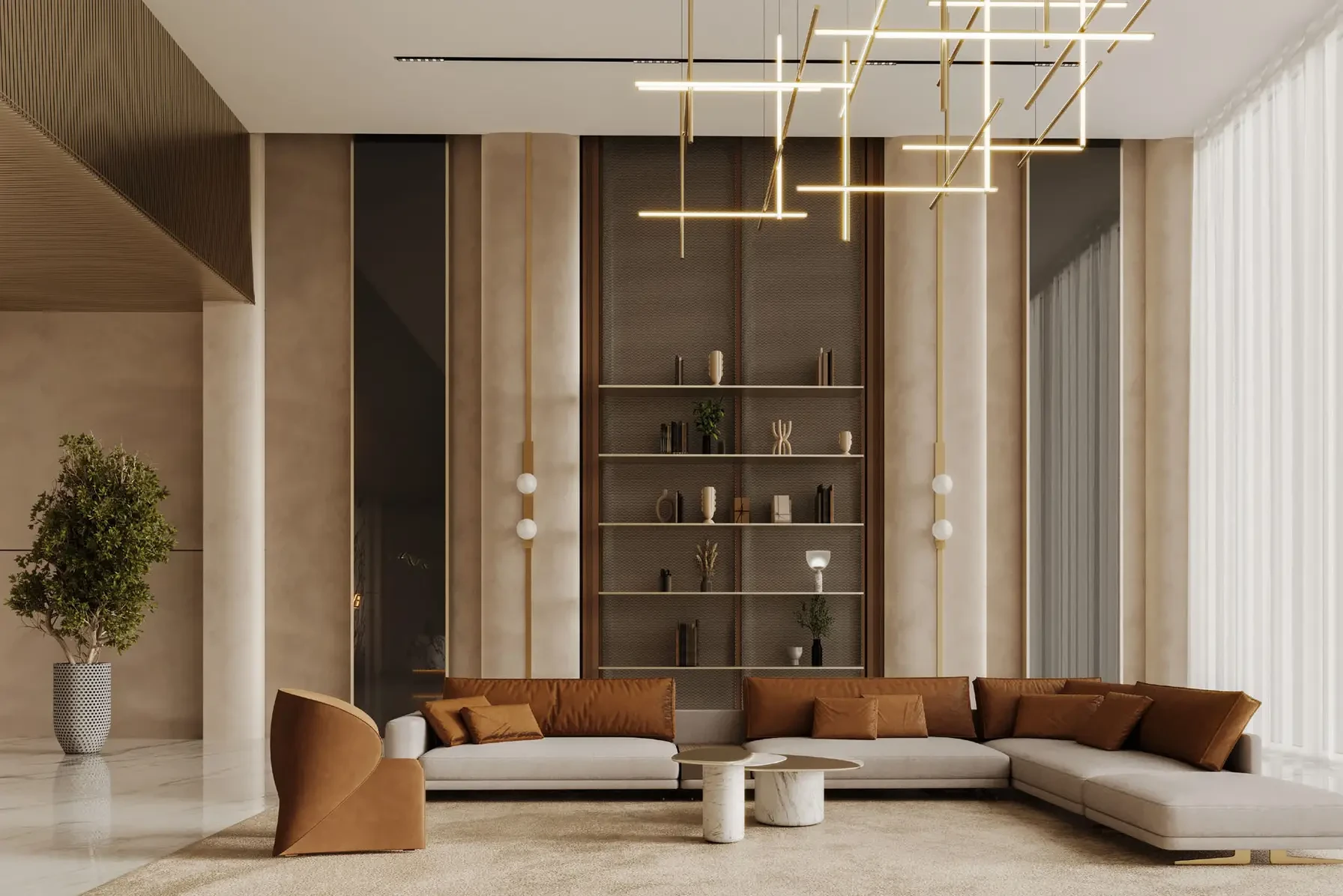 Comfortable 2-bedroom apartment for sale in Binghatti Ghost