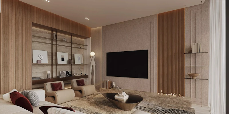 Spacious studio apartment in Binghatti Ruby