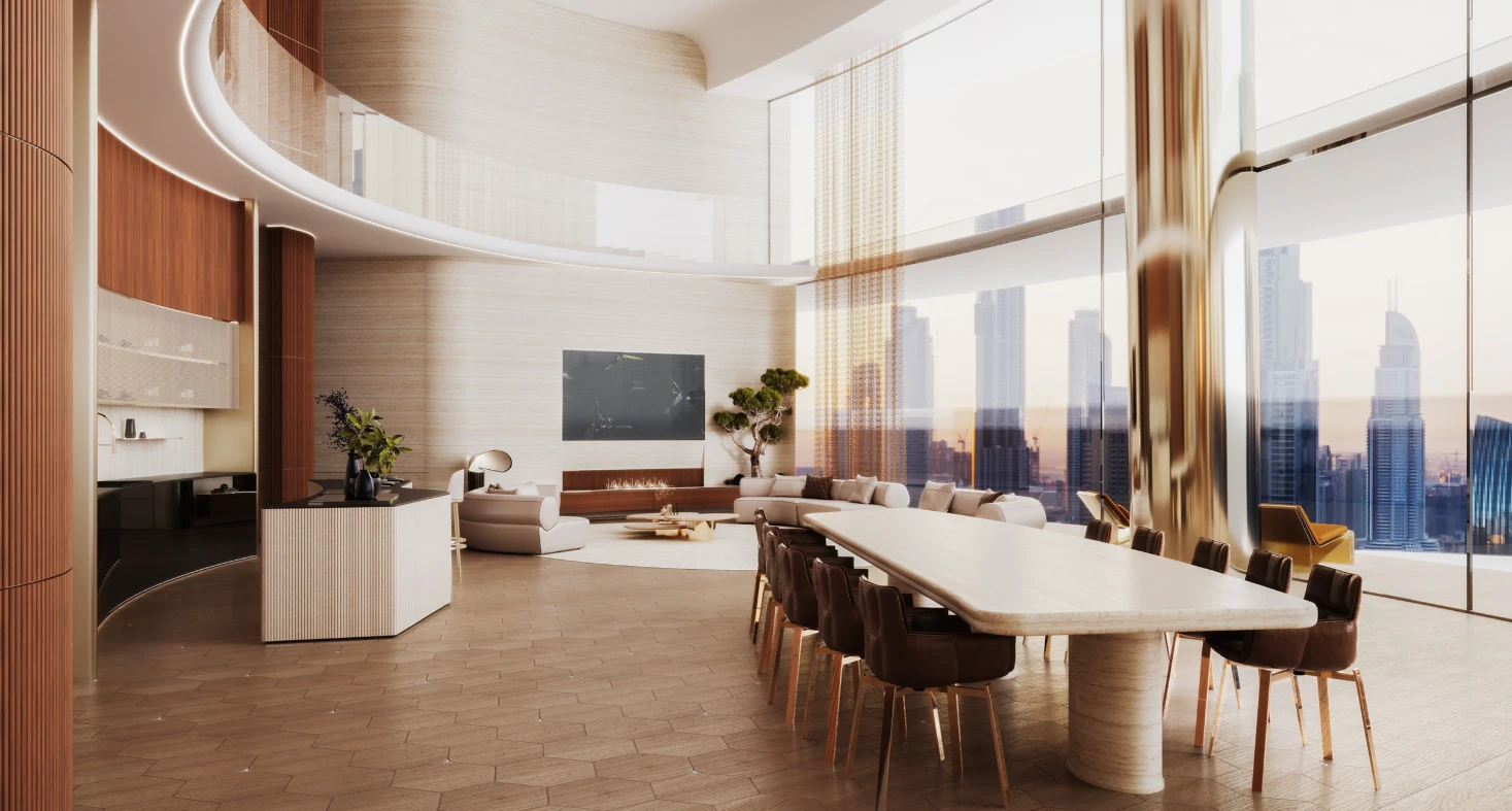 Ultra lavish 5-bedroom penthouse in Mercedes-Benz Places